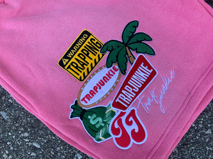 TJ Patchwork Shorts (Pink)