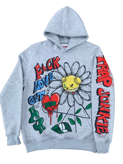 F*ck Love Hoodie (Grey)