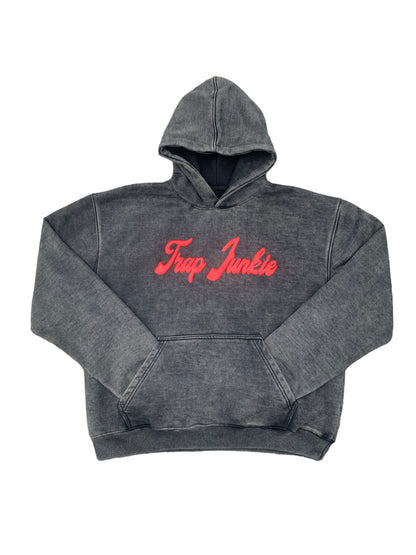 Acid Washed PairADice Hoodie (Red)